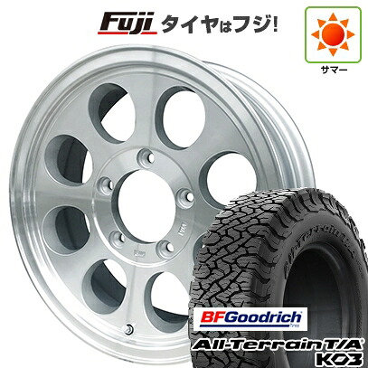 【新品】ジムニーシエラ/ジムニーノマド 夏タイヤ ホイール4本セット 215/65R16 BFグッドリッチ オールテレーンT/A KO3 RBL WEDS ウェッズ ジムライン タイプ2 6J 16インチ(送料無料)｜フジ スペシャルセレクション 116,250円