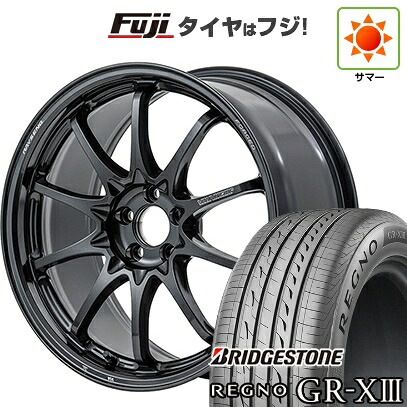 【新品】シビック タイプR(FL5) 夏タイヤ ホイール4本セット 265/35R18 ブリヂストン レグノ GR-XIII RAYS レイズ ボルクレーシング CE28N-plus 9.5J 18インチ(送料無料)｜フジ スペシャルセレクション