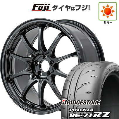 【新品】シビック タイプR(FL5) 夏タイヤ ホイール4本セット 265/35R18 ブリヂストン ポテンザ RE-71RZ RAYS レイズ ボルクレーシング CE28N-plus 9.5J 18インチ(送料無料)｜フジ スペシャルセレクション