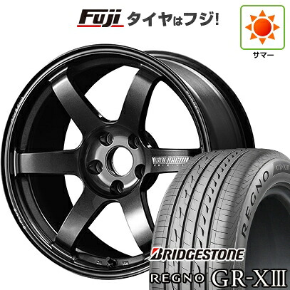 【新品】シビック タイプR(FL5) 夏タイヤ ホイール4本セット 265/35R18 ブリヂストン レグノ GR-XIII RAYS レイズ ボルクレーシング TE37 サーガ S-plus 9.5J 18インチ(送料無料)｜フジ スペシャルセレクション