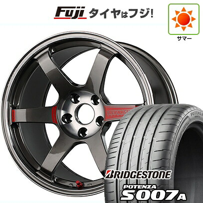 【新品】シビック タイプR(FL5) 夏タイヤ ホイール4本セット 265/35R18 ブリヂストン ポテンザ S007A RAYS レイズ ボルクレーシング TE37 サーガ SL 9.5J 18インチ(送料無料)｜フジ スペシャルセレクション