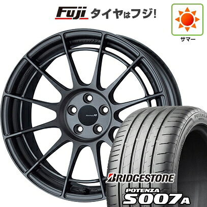【新品】シビック タイプR(FL5) 夏タイヤ ホイール4本セット 265/35R18 ブリヂストン ポテンザ S007A ENKEI エンケイ Racing Revolution NT03 RR 9.5J 18インチ(送料無料)|フジ スペシャルセレクション