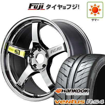 【新品】シビック タイプR(FL5) 夏タイヤ ホイール4本セット 265/35R18 ハンコック ヴェンタス R-S4 Z232 RAYS レイズ グラムライツ 57CR LIMITED (RB) 9.5J 18インチ(送料無料)｜フジ スペシャルセレクション