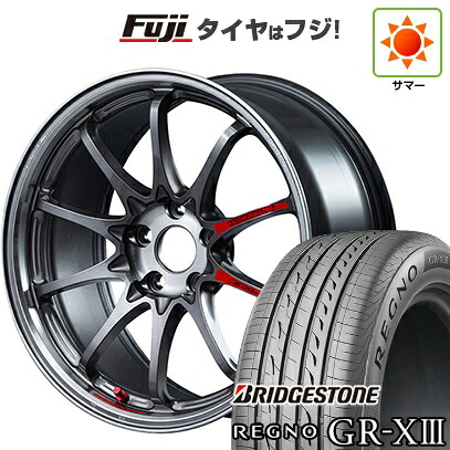 【新品】シビック タイプR(FL5) 夏タイヤ ホイール4本セット 265/35R18 ブリヂストン レグノ GR-XIII RAYS レイズ ボルクレーシング CE28N-plus SL 9.5J 18インチ(送料無料)｜フジ スペシャルセレクション