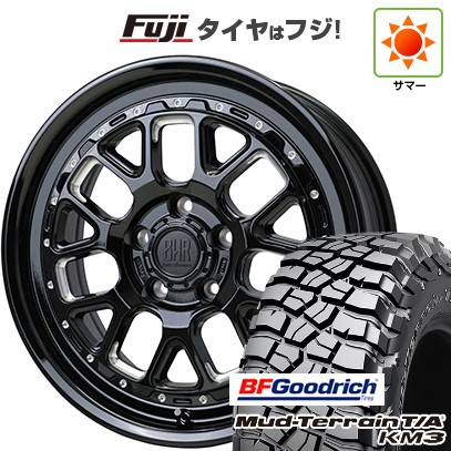 【新品】デリカD5 夏タイヤ ホイール4本セット 245/70R16 BFグッドリッチ マッドテレーンT/A KM3 ホットスタッフ バークレイハードロック ヒューロン 7J 16インチ(送料無料)