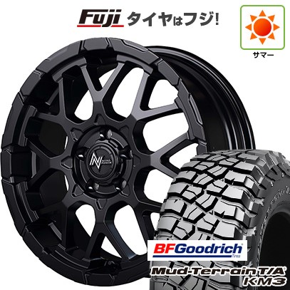 【新品】デリカD5 夏タイヤ ホイール4本セット 245/70R16 BFグッドリッチ マッドテレーンT/A KM3 MID WHEELS NITRO POWER M28 バレットS 7J 16インチ(送料無料)