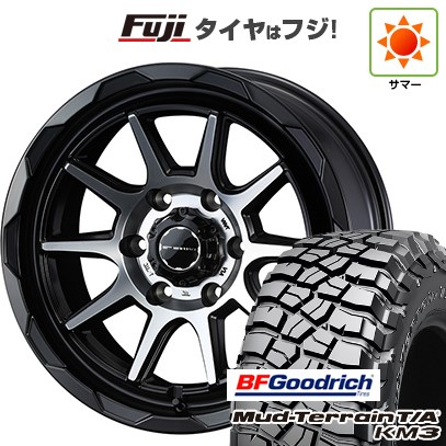 【新品】プラド/ハイラックス 夏タイヤ ホイール4本セット 265/70R17 BFグッドリッチ マッドテレーンT/A KM3 WEDS ウェッズアドベンチャー マッドヴァンス 06 8J 17インチ(送料無料)