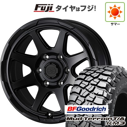 【新品】プラド/ハイラックス 夏タイヤ ホイール4本セット 265/65R17 BFグッドリッチ マッドテレーンT/A KM3 WEDS ウェッズアドベンチャー スタットベルク 8J 17インチ(送料無料)｜フジ スペシャルセレクション