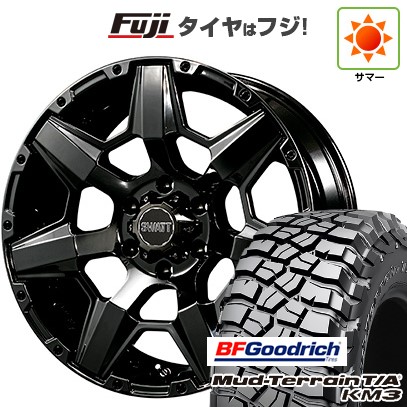 【新品国産車用6穴139.7】 夏タイヤ ホイール4本セット 35X12.5R17 BFグッドリッチ マッドテレーンT/A KM3 クライメイト スワット(SBC) 8J 17インチ(送料無料) 183,550円