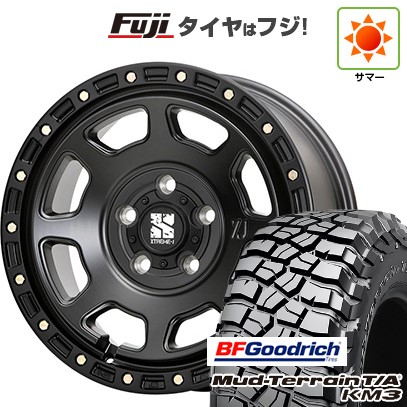 【新品】デリカD5 夏タイヤ ホイール4本セット 245/70R16 BFグッドリッチ マッドテレーンT/A KM3 MLJ エクストリームJ XJ07 7J 16インチ(送料無料)|フジ スペシャルセレクション