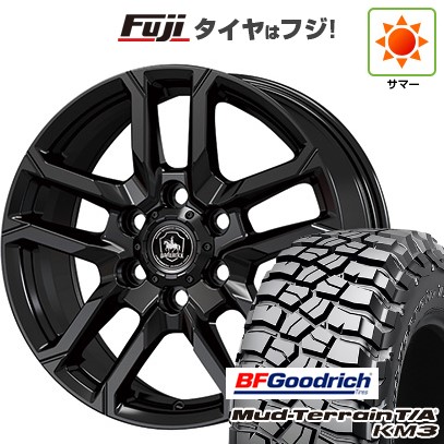 【新品国産車用6穴139.7】 夏タイヤ ホイール4本セット 285/65R18 BFグッドリッチ マッドテレーンT/A KM3 コーセイ ベアロック バイソン 8J 18インチ(送料無料)|フジ スペシャルセレクション