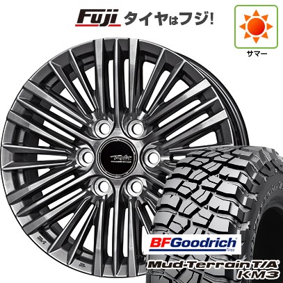 【新品】ランクル300 夏タイヤ ホイール4本セット 285/65R18 BFグッドリッチ マッドテレーンT/A KM3 共豊 テイラー TL-1 トヨタ･レクサス専用 8J 18インチ(送料無料)
