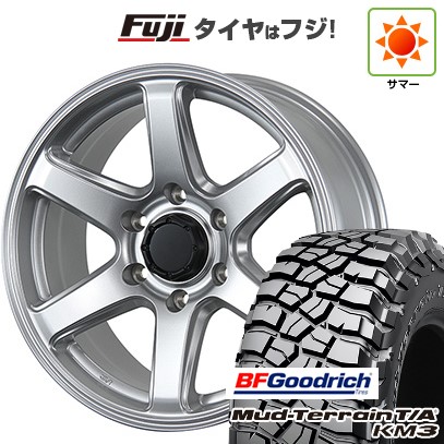 【新品】プラド/ハイラックス 夏タイヤ ホイール4本セット 265/65R17 BFグッドリッチ マッドテレーンT/A KM3 トピー ME-A 7.5J 17インチ(送料無料)