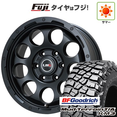 【新品】ランクル300 夏タイヤ ホイール4本セット 285/65R18 BFグッドリッチ マッドテレーンT/A KM3 レアマイスター LMG CS-9 マットブラック トヨタ・レクサス車専用 8.5J 18インチ(送料無料)｜フジ スペシャルセレクション