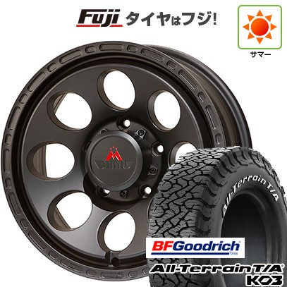 【新品】ジムニー 夏タイヤ ホイール4本セット 175/80R16 BFグッドリッチ オールテレーンT/A KO3 RWL エムクライム アストロ DC 5.5J 16インチ(送料無料)