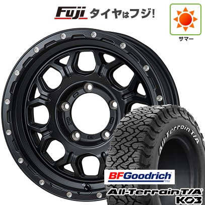 【新品】ジムニー 夏タイヤ ホイール4本セット 175/80R16 BFグッドリッチ オールテレーンT/A KO3 RWL モンツァ HI-BLOCK ジェラード 5.5J 16インチ(送料無料)