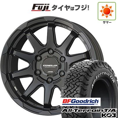 【新品】プラド/ハイラックス 夏タイヤ ホイール4本セット 265/70R17 BFグッドリッチ オールテレーンT/A KO3 RWL 共豊 サーキュラー C10X 8J 17インチ(送料無料)