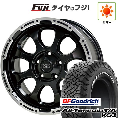 【新品】デリカD5 夏タイヤ ホイール4本セット 235/70R16 BFグッドリッチ オールテレーンT/A KO3 RWL ホットスタッフ マッドクロス グレイス 7J 16インチ(送料無料)｜フジ スペシャルセレクション