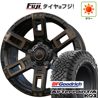 【新品】デリカD5 夏タイヤ ホイール4本セット 215/70R16 BFグッドリッチ オールテレーンT/A KO3 RWL エムクライム カノン 7J 16インチ(送料無料)|フジ スペシャルセレクション
