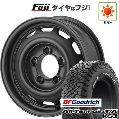 【新品】ジムニー 夏タイヤ ホイール4本セット 175/80R16 BFグッドリッチ オールテレーンT/A KO3 RWL アピオ ワイルドボア ベンチュラ 5.5J 16インチ(送料無料)