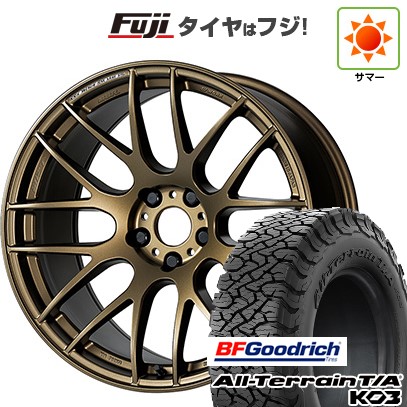 【新品国産車用5穴114.3】 夏タイヤ ホイール4本セット 225/65R17 BFグッドリッチ オールテレーンT/A KO3 RBL WORK ワーク エモーション M8R 7J 17インチ(送料無料)