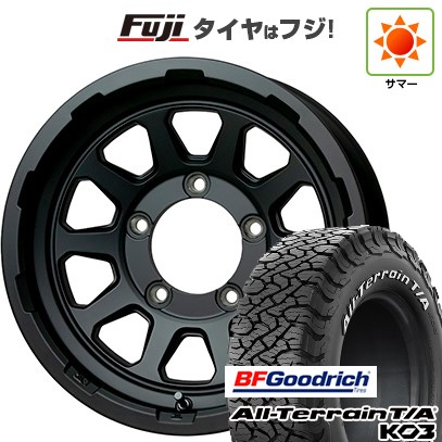 【新品】ジムニー 夏タイヤ ホイール4本セット 175/80R16 BFグッドリッチ オールテレーンT/A KO3 RWL ホットスタッフ マッドクロス レンジャー 5.5J 16インチ(送料無料)