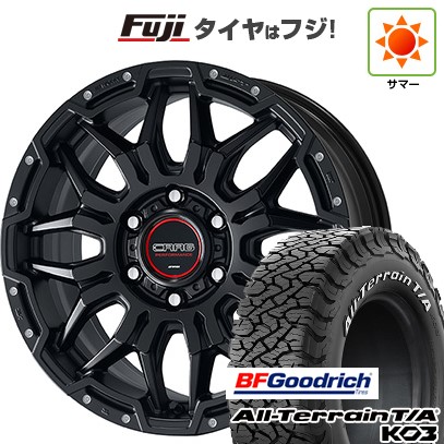 【新品】ランクル250/ランクル300 夏タイヤ ホイール4本セット 265/65R18 BFグッドリッチ オールテレーンT/A KO3 RWL WORK ワーク クラッグ LCG 8J 18インチ(送料無料)