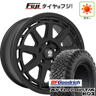 【新品国産車用5穴114.3】 夏タイヤ ホイール4本セット 225/65R17 BFグッドリッチ オールテレーンT/A KO3 RBL OZ SPARCO グラベル 17インチ(送料無料)