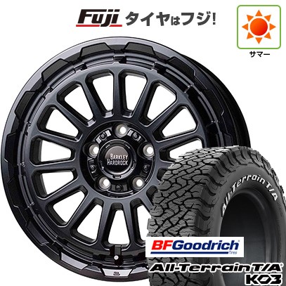 【新品】デリカD5 夏タイヤ ホイール4本セット 225/70R16 BFグッドリッチ オールテレーンT/A KO3 RWL ホットスタッフ バークレイハードロック リザード 7J 16インチ(送料無料)｜フジ スペシャルセレクション