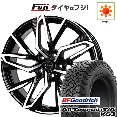 【新品国産車用5穴114.3】 夏タイヤ ホイール4本セット 225/65R17 BFグッドリッチ オールテレーンT/A KO3 RBL ホットスタッフ クロノス CH-112 7J 17インチ(送料無料)