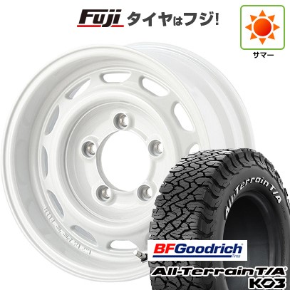 【新品】ジムニー 夏タイヤ ホイール4本セット 175/80R16 BFグッドリッチ オールテレーンT/A KO3 RWL アピオ ワイルドボア ベンチュラ 5.5J 16インチ(送料無料)