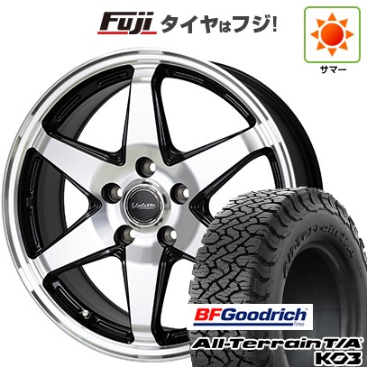 【新品国産車用5穴114.3】 夏タイヤ ホイール4本セット 225/65R17 BFグッドリッチ オールテレーンT/A KO3 RBL ホットスタッフ ヴァレット アンクレイ 7J 17インチ(送料無料)