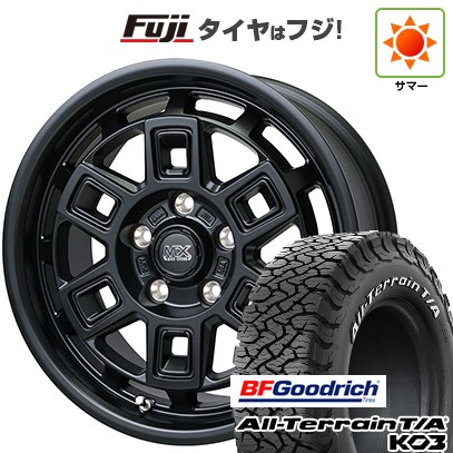 【新品国産車用5穴114.3】 夏タイヤ ホイール4本セット 215/65R16 BFグッドリッチ オールテレーンT/A KO3 RBL ホットスタッフ マッドクロス アイヴァー 7J 16インチ(送料無料)|フジ スペシャルセレクション
