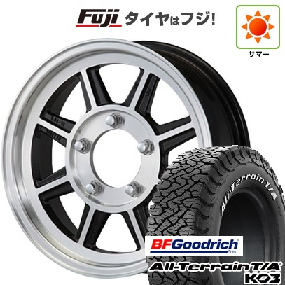 【新品】ジムニー 夏タイヤ ホイール4本セット 175/80R16 BFグッドリッチ オールテレーンT/A KO3 RWL ハヤシレーシング ハヤシストリート タイプSTJ 5.5J 16インチ(送料無料)