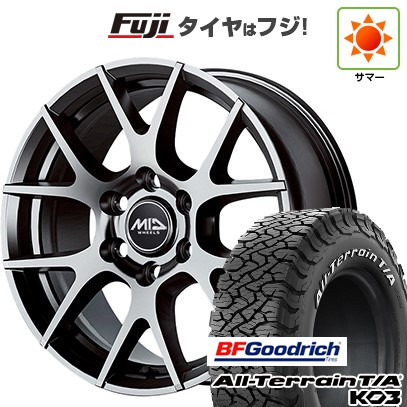 【新品】ランクル250/ランクル300 夏タイヤ ホイール4本セット 265/65R18 BFグッドリッチ オールテレーンT/A KO3 RWL MID WHEELS レフィナーダ モーション3 トヨタ・レクサス車専用 8J 18インチ(送料無料)