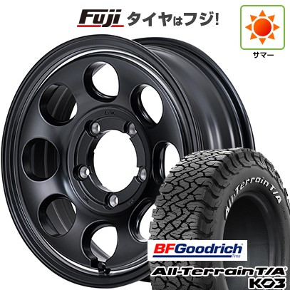 【新品】ジムニー 夏タイヤ ホイール4本セット 175/80R16 BFグッドリッチ オールテレーンT/A KO3 RWL MID WHEELS ガルシア パーム8 5.5J 16インチ(送料無料)