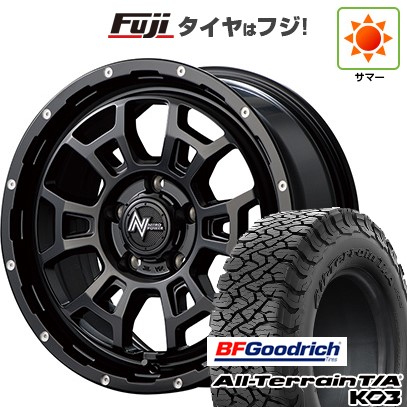 【新品国産車用5穴114.3】 夏タイヤ ホイール4本セット 215/65R16 BFグッドリッチ オールテレーンT/A KO3 RBL MID WHEELS NITRO POWER H6 スラッグ 7J 16インチ(送料無料)