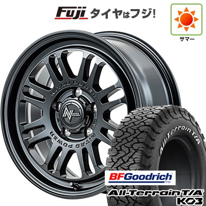 【新品】デリカD5 夏タイヤ ホイール4本セット 235/70R16 BFグッドリッチ オールテレーンT/A KO3 RWL MID WHEELS NITRO POWER M16 アサルト 7J 16インチ(送料無料)｜フジ スペシャルセレクション