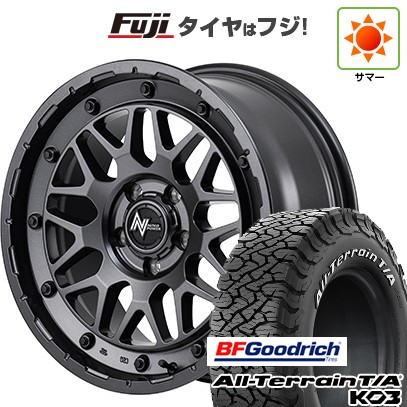 【新品】デリカD5 夏タイヤ ホイール4本セット 225/70R16 BFグッドリッチ オールテレーンT/A KO3 RWL MID WHEELS NITRO POWER M29 スティンガー 7J 16インチ(送料無料)