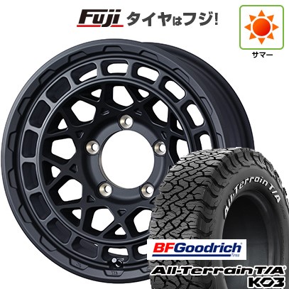 【新品】ジムニー 夏タイヤ ホイール4本セット 175/80R16 BFグッドリッチ オールテレーンT/A KO3 RWL WEDS ウェッズアドベンチャー マッドヴァンス X タイプM 5.5J 16インチ(送料無料)