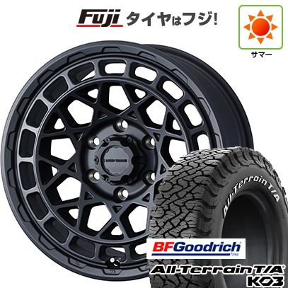 【新品】プラド/ハイラックス 夏タイヤ ホイール4本セット 265/70R17 BFグッドリッチ オールテレーンT/A KO3 RWL WEDS ウェッズアドベンチャー マッドヴァンス X タイプM 8J 17インチ(送料無料)|フジ スペシャルセレクション