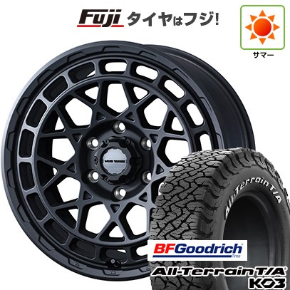 【新品】ランクル250/ランクル300 夏タイヤ ホイール4本セット 265/65R18 BFグッドリッチ オールテレーンT/A KO3 RWL WEDS ウェッズアドベンチャー マッドヴァンス X タイプM 9J 18インチ(送料無料)