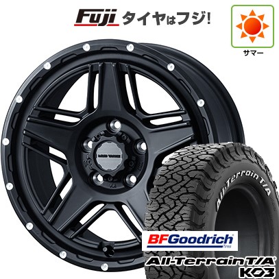 【新品】デリカD5 夏タイヤ ホイール4本セット 235/70R16 BFグッドリッチ オールテレーンT/A KO3 RWL WEDS ウェッズアドベンチャー マッドヴァンス 07 7J 16インチ(送料無料)|フジ スペシャルセレクション