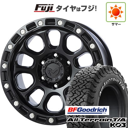 【新品】プラド/ハイラックス 夏タイヤ ホイール4本セット 265/65R17 BFグッドリッチ オールテレーンT/A KO3 RWL トライスター MKW M204 JP Spec 8J 17インチ(送料無料)|フジ スペシャルセレクション