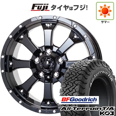 【新品】デリカD5 夏タイヤ ホイール4本セット 225/70R16 BFグッドリッチ オールテレーンT/A KO3 RWL トライスター MKW MK-46 7J 16インチ(送料無料)|フジ スペシャルセレクション