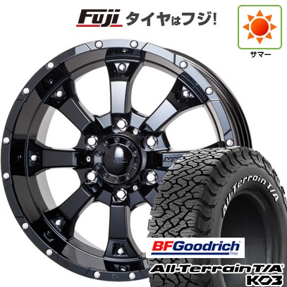 【新品国産車用6穴139.7】 夏タイヤ ホイール4本セット 285/70R17 BFグッドリッチ オールテレーンT/A KO3 RWL トライスター MKW MK-46 8J 17インチ(送料無料)