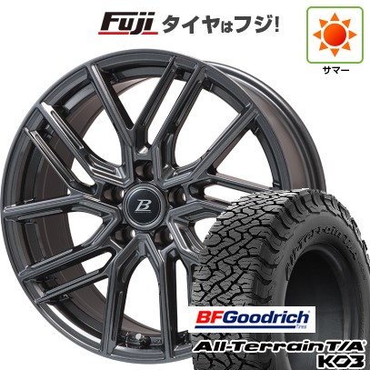 【新品国産車用5穴114.3】 夏タイヤ ホイール4本セット 215/65R16 BFグッドリッチ オールテレーンT/A KO3 RBL ブランドルライン ヴァレーゼ ディープグレー 6.5J 16インチ(送料無料)