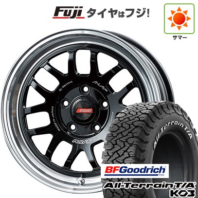 【新品国産車用5穴114.3】 夏タイヤ ホイール4本セット 225/65R17 BFグッドリッチ オールテレーンT/A KO3 RBL RAYS レイズ A LAP-07X 7J 17インチ(送料無料)｜フジ スペシャルセレクション