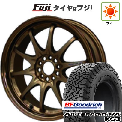 【新品国産車用5穴114.3】 夏タイヤ ホイール4本セット 215/65R16 BFグッドリッチ オールテレーンT/A KO3 RBL RAYS レイズ ボルクレーシング CE28N 7J 16インチ(送料無料)