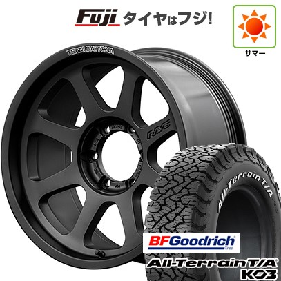 【新品国産車用6穴139.7】 夏タイヤ ホイール4本セット 285/70R17 BFグッドリッチ オールテレーンT/A KO3 RWL RAYS レイズ デイトナ D108 8J 17インチ(送料無料)